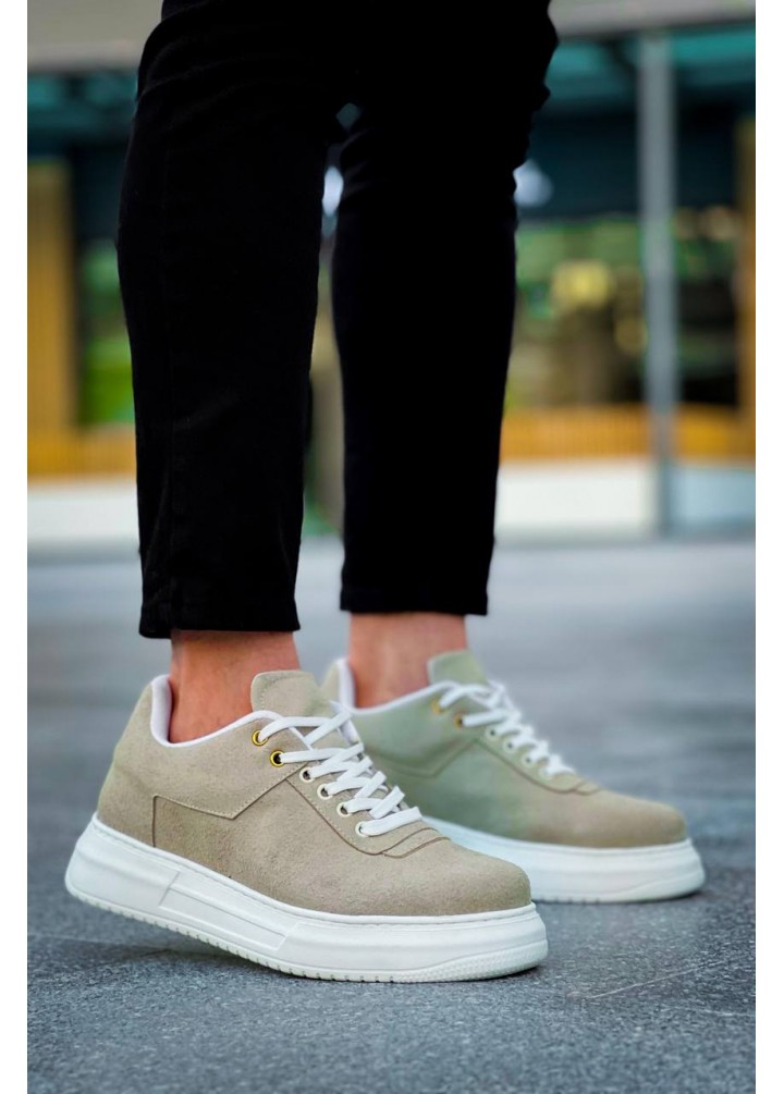 KB-X20 Kuback Bej Süet  Günlük Erkek Ayakkabı