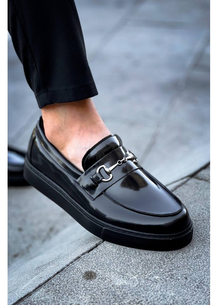 KB-003 Kuback Siyah Süet Siyah Taban Bağcıklı  Günlük Erkek  Ayakkabı