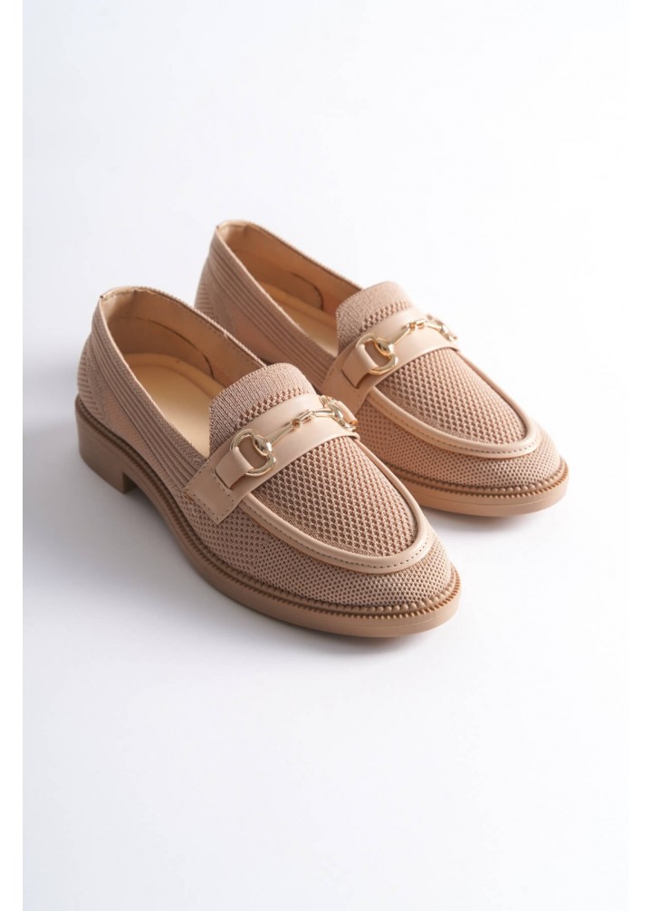 KB-021 Kuback Nut Triko G Toka  Günlük Kadın Ayakkabı