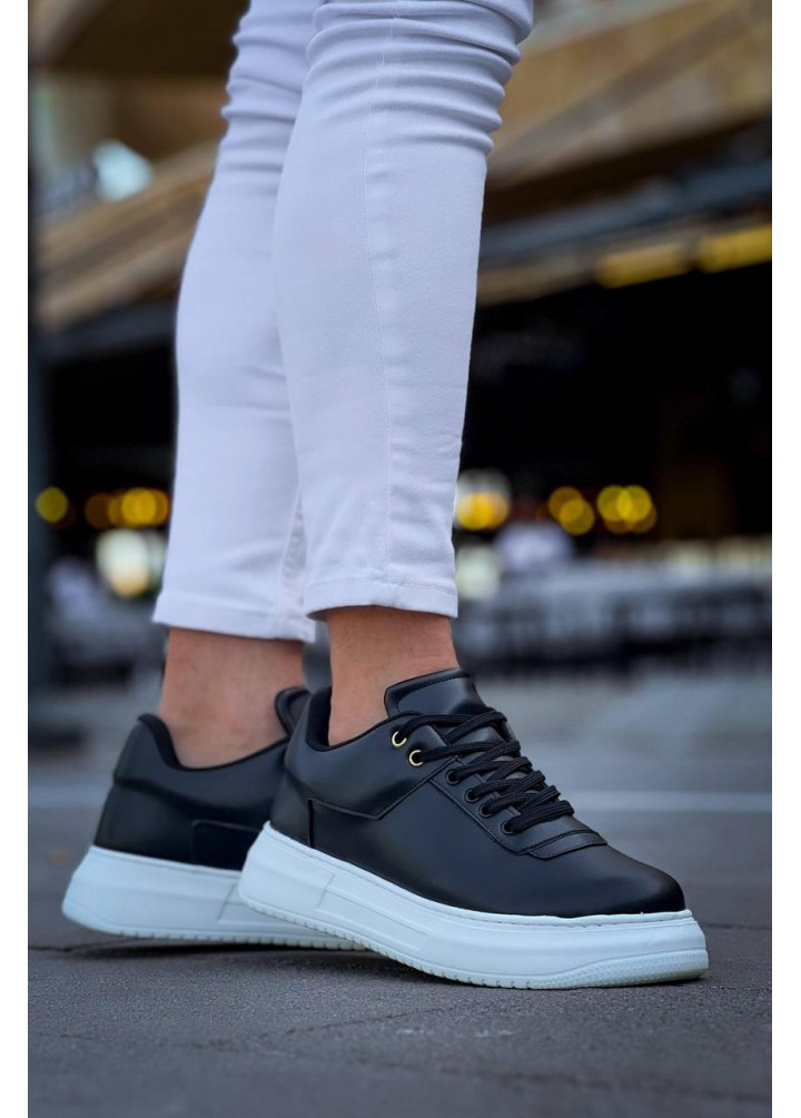 KB-X20 Kuback Siyah Cilt  Günlük Erkek Ayakkabı