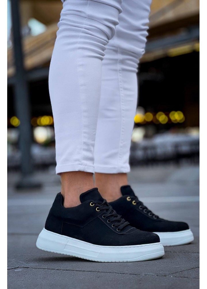 KB-X20 Kuback Siyah Süet  Günlük Erkek Ayakkabı