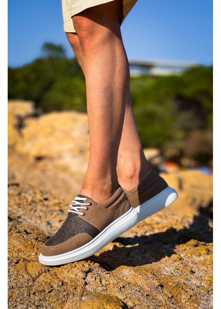 KB-X20 Kuback Taba Süet  Günlük Erkek Ayakkabı